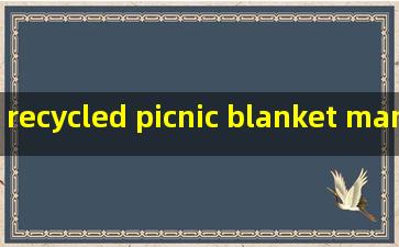 recycled picnic blanket manufacturer